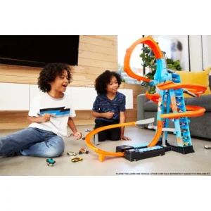 Hot Wheels - Sky Crash tower racebaan - 76cm hoog !