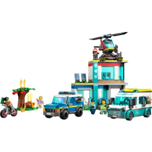 LEGO® 60371 City Hoofdkwartier van hulpdienstvoertuigen