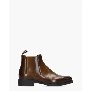 Santoni 16379 Bruin Heren Chelseaboots