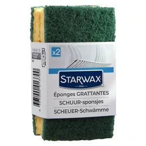 Starwax schuursponsjes x2