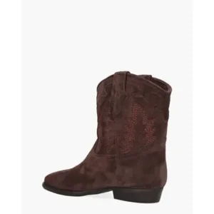 Julie Dee GD798 Bordeaux Dames Enkelboots