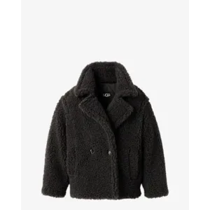 UGG Gertude Short Teddy Coat Ink Damesjack