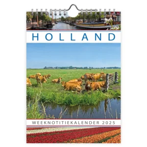 Week kalender - 2025 - Holland - 16,5x23cm