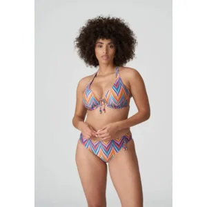 Prima Donna Swim Kea triangel bikini in regenboogkleuren