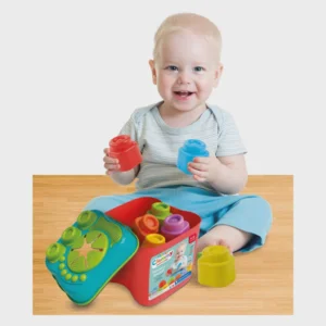 Clementoni Baby Clemmy - Sensory Emmer met Blokken