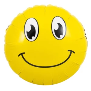 Folieballon - Smile - 45cm - Zonder vulling