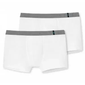 Schiesser 95/5 Shorts 2Pack - 155587 – White