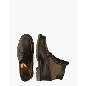 Timberland Britton Road Mid Donkerbruin Heren Veterboots