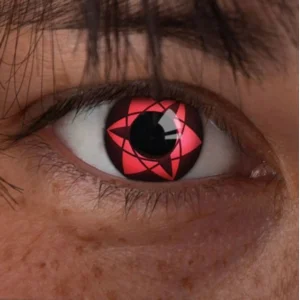 Sharingan Mangekyou Manga kleurlenzen - Sharingan kleurlenzen in het zwart en rood