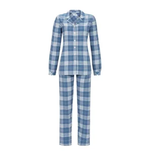 Ringella dames pyjama: Flanel, doorknoop ( Rin.542 )