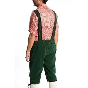 Lederhose - Johann - Groen - Lang - XXL