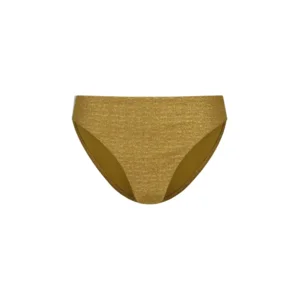 Cyell Dessert Glow strapless bikini in goudkleur