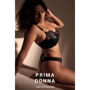 Prima Donna Slip String: Vallarta Zwart ( PDO.282 )