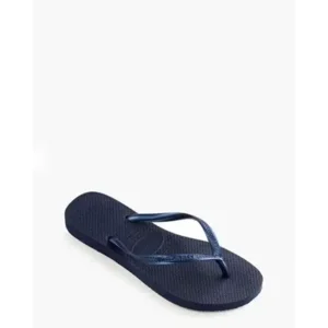 Havaianas Slim Metallic Donkerblauw Damesslippers