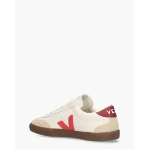 Veja Volley O.T. Leather Wit/Multi Damessneakers