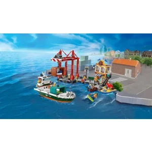 LEGO City - Haven met vrachtschip speelgoed - 60422