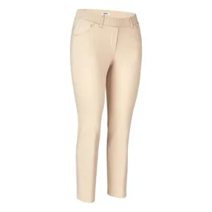 KJ Brand Broek Jenny: Beige, Elastiek in de lenden ( BRA.318 )