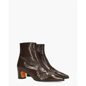 Kroll Kim 2G Donkerbruin Dames Enkelboots