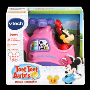 Melodrama Gevoelig voor Afwijzen Vtech Toet toet auto - Disney - Minnie Mouse - Helikopter - Speelfiguren  voor peuters - Shopa
