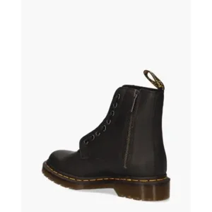 Dr. Martens 1460 Pascal Front Zip Zwart Damesboots