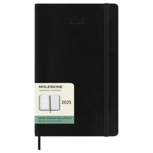 Moleskine agenda large weekly notebook 2025