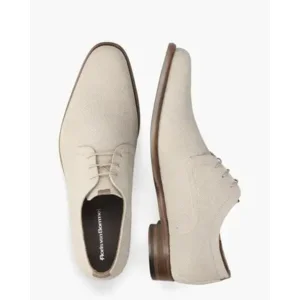 Floris Van Bommel De Draver 03.14 Beige Heren Veterschoenen