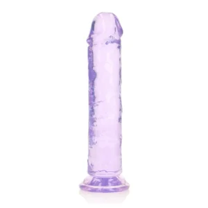 RealRock Crystal Clear Dildo 20 cm