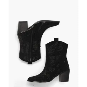 Mia&Jo 2303493AB Zwart Dames Enkelboots