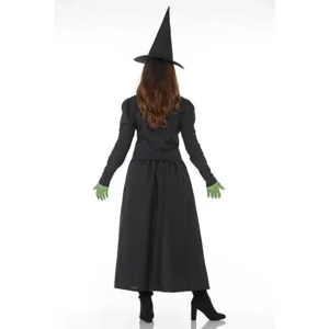 Heks - Kostuum - Jurk - Wicked witch - 3dlg. - XS