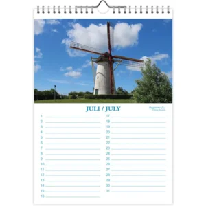 Verjaardagskalender - Nederland - 21x29,7cm