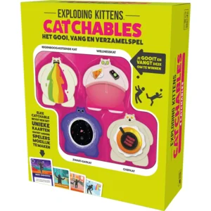 Spel - Exploding kittens - Catchables - Basisspel - 8+