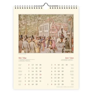 Kalender - 2025 - Anton Pieck - Scharensliep - 24,5x31,5cm