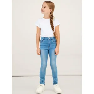 Name-it Meisjes Jeans Polly Dnmthayer Medium Blue