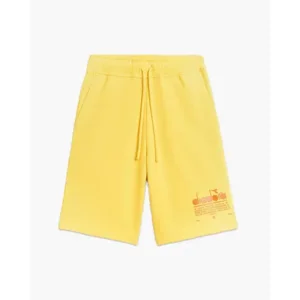 Diadora Sport Manifesto Geel Sport Shorts