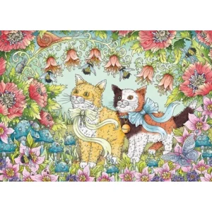 Puzzel - Kattenvriendschap - 1000st.