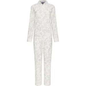 Pastunette Dames Pyjama: lange mouw, met kol  PAS.11