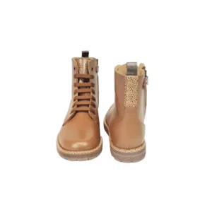 Zecchino d'Oro Bottine F03-3314 Cognac Kinderboots 33