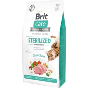 Brit Care Cat Grainfree Adult Sterilized Urinary Health Fresh Chicken 7 kg - Kat