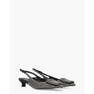 Bibi Lou 692Z00 Zilver/Zwart Slingbackpumps