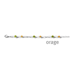 Orage armband AT237 geel groen