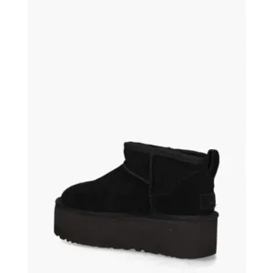 Ugg Classic Ultra Mini Platform Zwart Dames Enkelboots