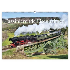 Kalender - 2025 - Fascinerende treinbanen - 42x30cm