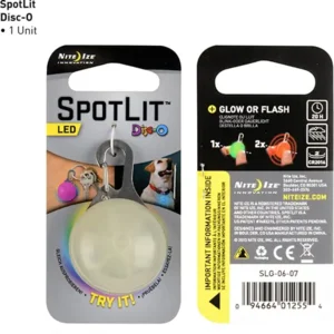 Nite Ize SpotLit Led karabijnhaak Lampje Disc-O Led SLG-06-07