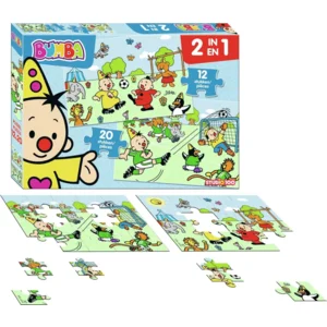 Studio 100 Bumba 2 in 1 Puzzel - Voetbal