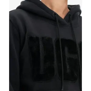 UGG Rey Fuzzy Logo Dames Hoodie