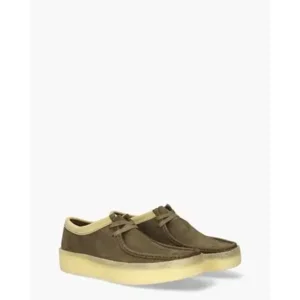 Clarks Wallabee Cup Groen Heren Veterschoenen