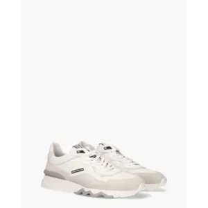 Floris Van Bommel De Zager 02.15 Wit/Grijs Herensneakers