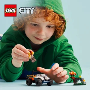 LEGO® 60424 City Jungleonderzoekers: rode panda-missie met terreinwagen