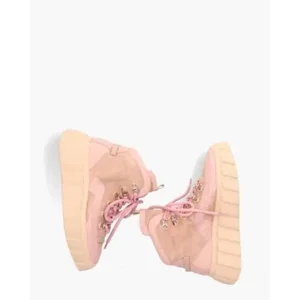 AGL Blondie Trekk High Roze Damessneakers