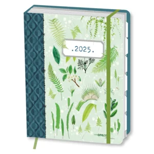 Agenda - 2025 - Bureau - Studio onszelf - Botanic - 16,3x20,3cm